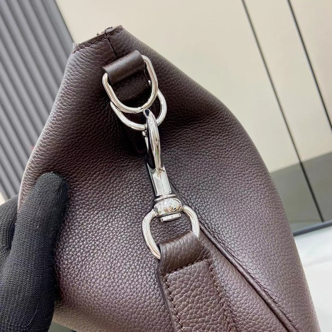 GUCCI B LARGE SHOULDER BAG 800194 dark brown