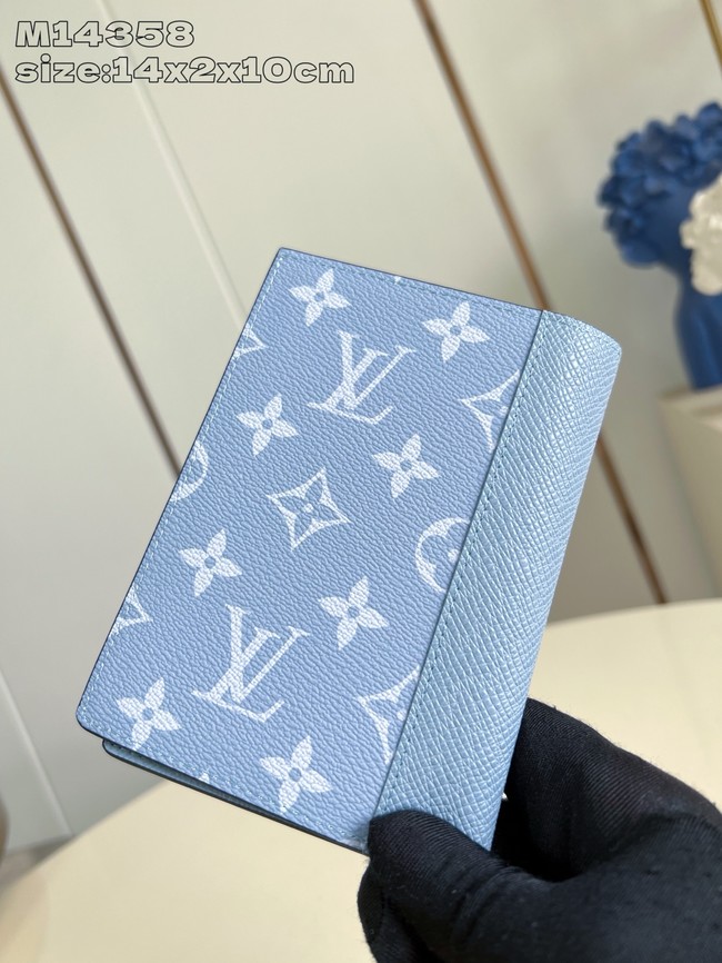 Louis Vuitton Passport Cover M14358 blue