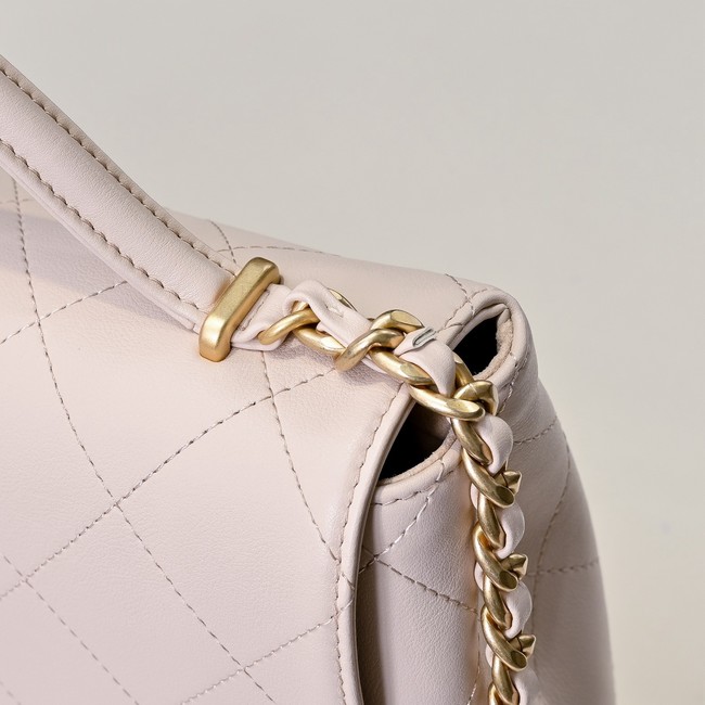 Chanel SMALL FLAP BAG WITH TOP HANDLE AS5467 PINK