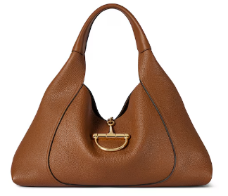 GUCCI SOFTBIT MAXI SHOULDER BAG 837466 Brown