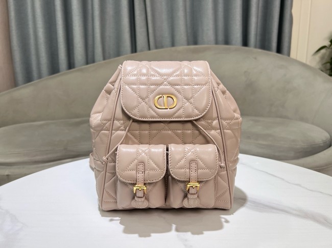 DIOR Medium Dior Caro Backpack M6301UN Desert Taupe