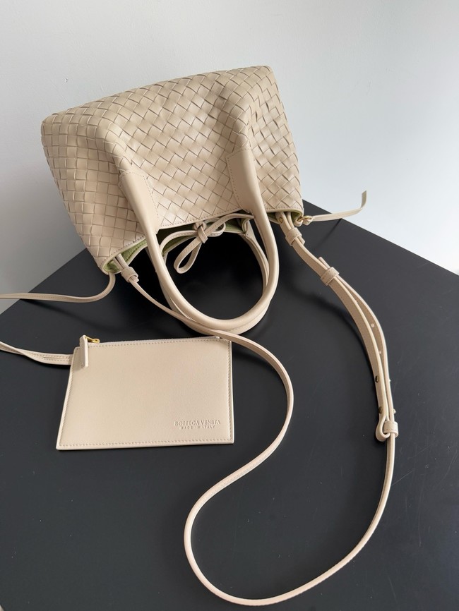 Bottega Veneta Small Pinacoteca 819004 Ecru&matcha