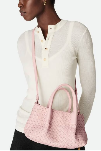 Bottega Veneta Small Pinacoteca 819004 Rose&barolo