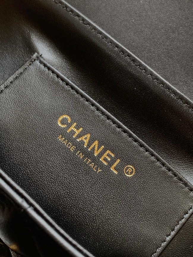 Chanel CLASSIC Original Lambskin 11.12 HANDBAG AS6565 black