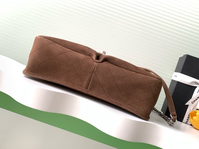 Chanel MAXI FLAP BAG Shoulder Bag AS6068 brown