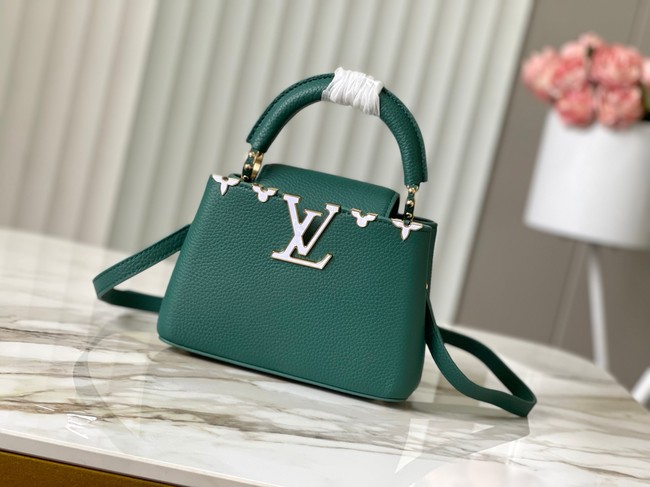 Louis Vuitton Capucines Mini M11341 green
