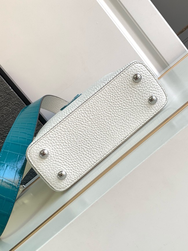 Louis Vuitton Capucines Mini M96498 white&blue