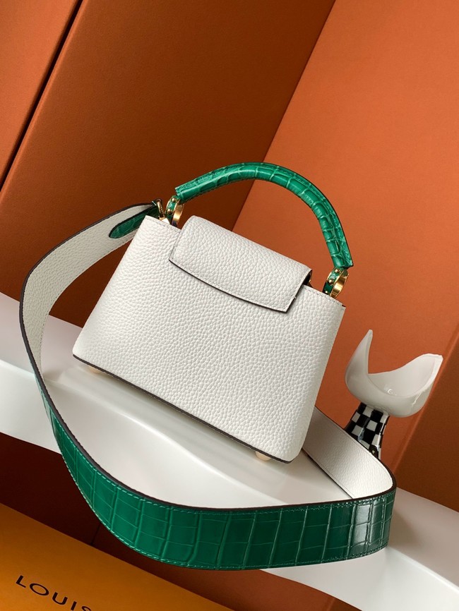 Louis Vuitton Capucines Mini M96498 white&green
