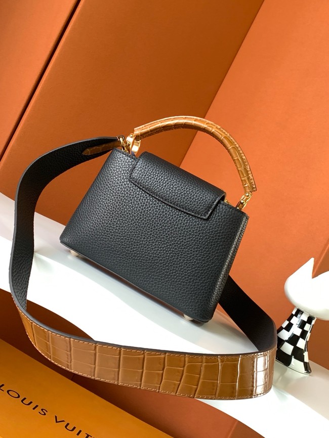 Louis Vuitton Capucines Mini M96498 black&brown