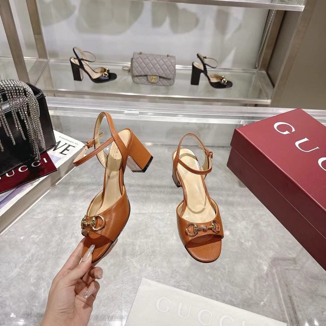 Gucci WOMENS HORSEBIT SANDAL 44938-4