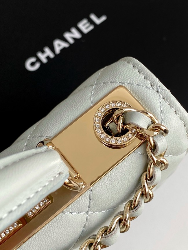 CHANEL Wallet On Chain AP4323 light gray