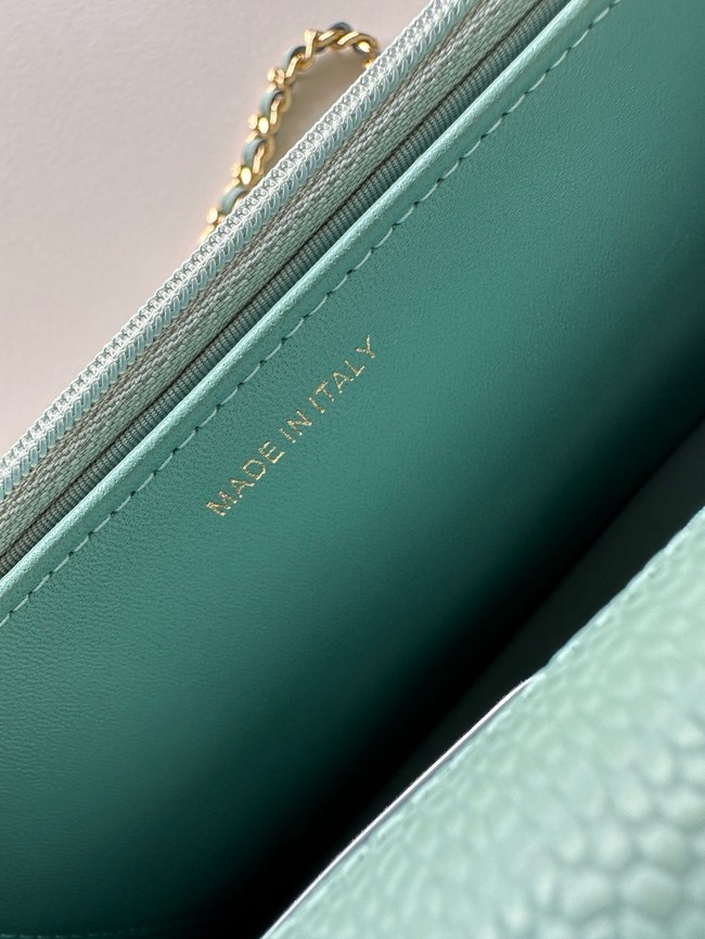 Chanel Classic Wallet On Chain Grained Calfskin AP4241-5