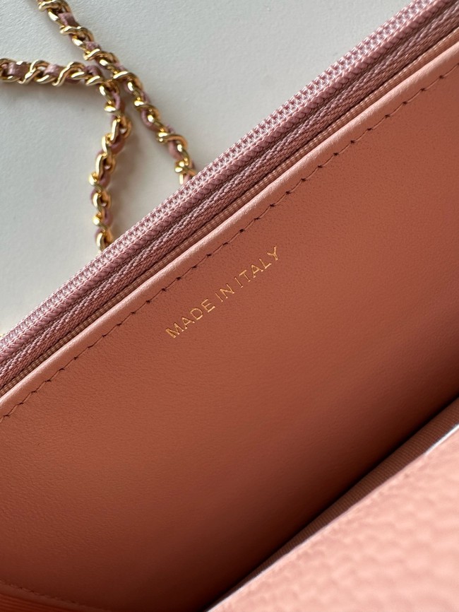 Chanel Classic Wallet On Chain Grained Calfskin AP4241-9