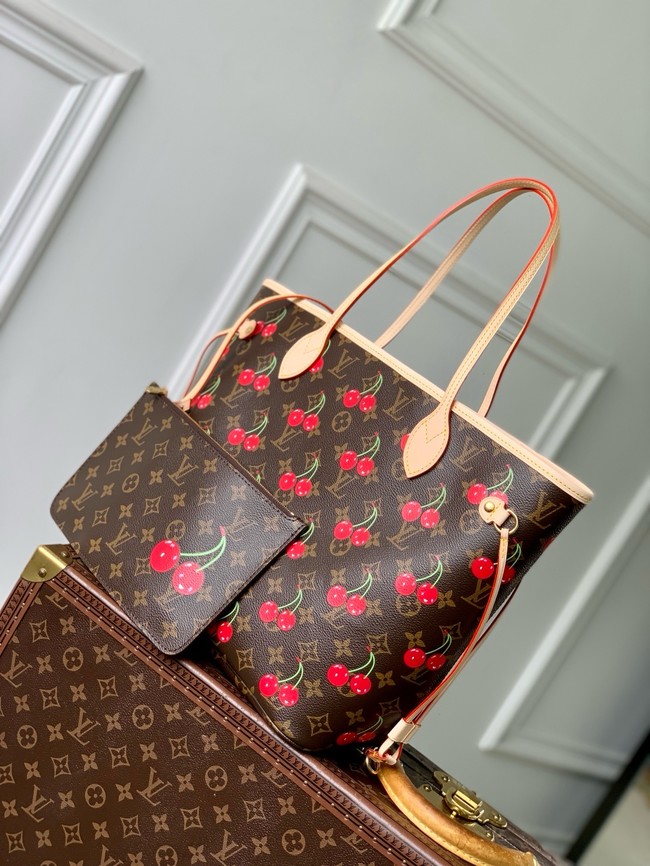 Louis Vuitton NEW LV x TM Neverfull MM M13263