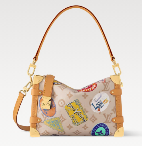 Louis Vuitton NEW Side Trunk MM M14606 Monogram Dune