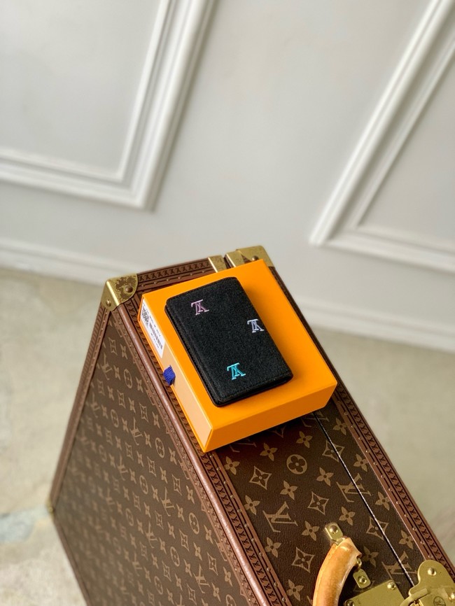 Louis Vuitton Pocket Organizer M14148 black