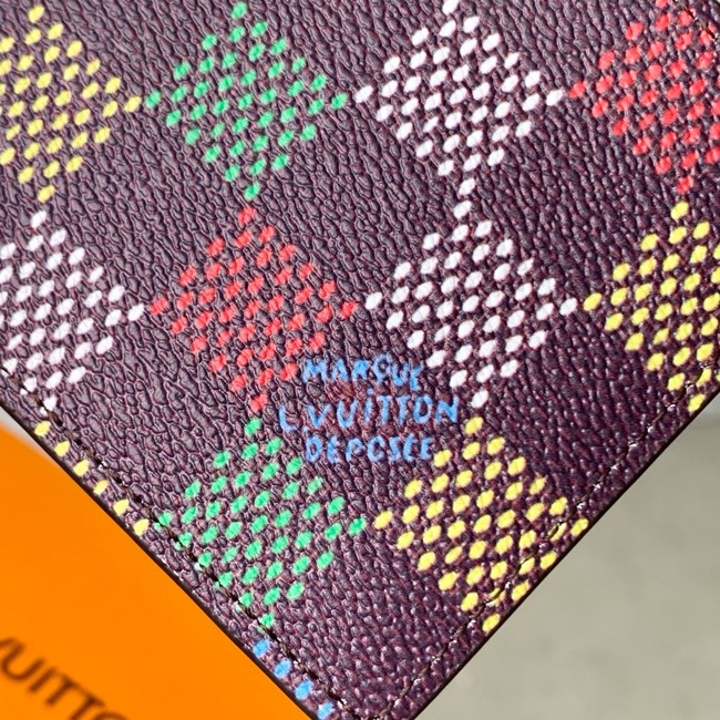 Louis Vuitton Slender Wallet N00185 Multicolor