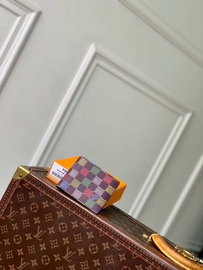Louis Vuitton Slender Wallet N00185 Multicolor