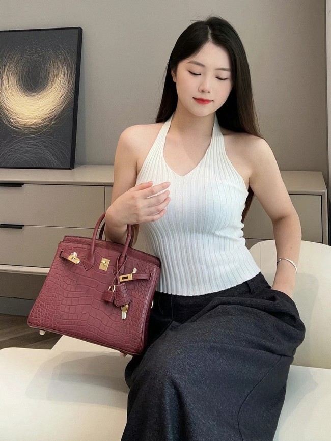 Hermes Birkin Nile crocodile leather 7765-2