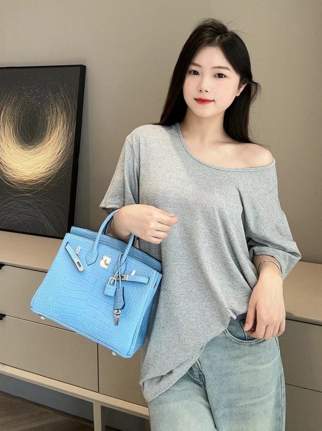 Hermes Birkin Nile crocodile leather 7765-3