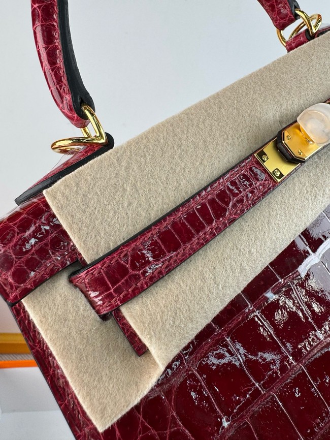 Hermes Kelly Shoulder Bags Nile crocodile leather KL3598-15