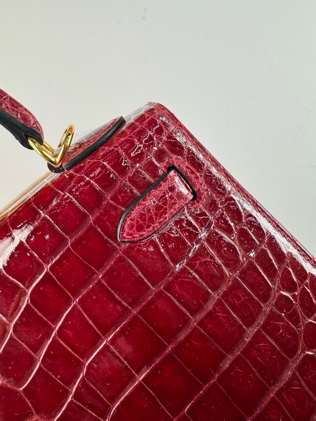 Hermes Kelly Shoulder Bags Nile crocodile leather KL3598-15