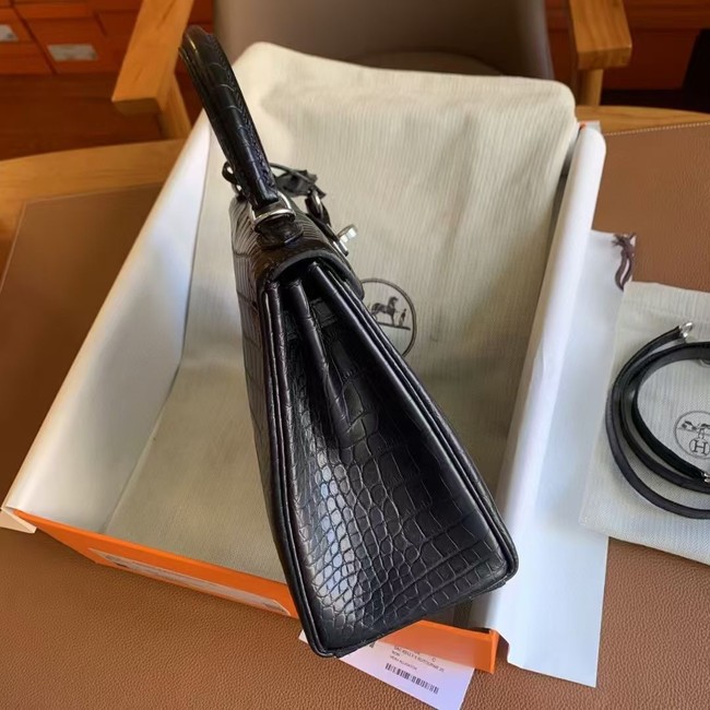 Hermes Kelly Shoulder Bags Nile crocodile leather KL3598-21