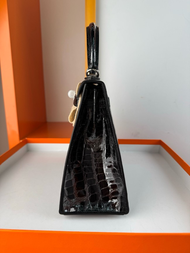 Hermes Kelly Shoulder Bags Nile crocodile leather KL3598-3
