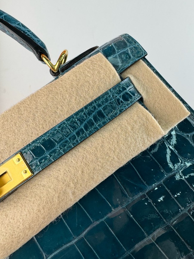 Hermes Kelly Shoulder Bags Nile crocodile leather KL3598-7