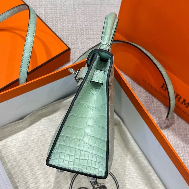 Hermes Kelly Shoulder Bags Nile crocodile leather KL2766-3