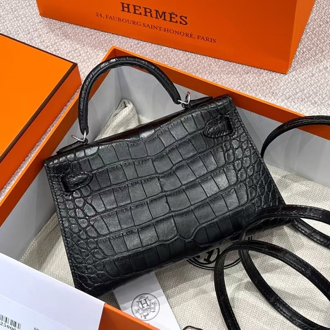 Hermes Kelly Shoulder Bags Nile crocodile leather KL2766-6