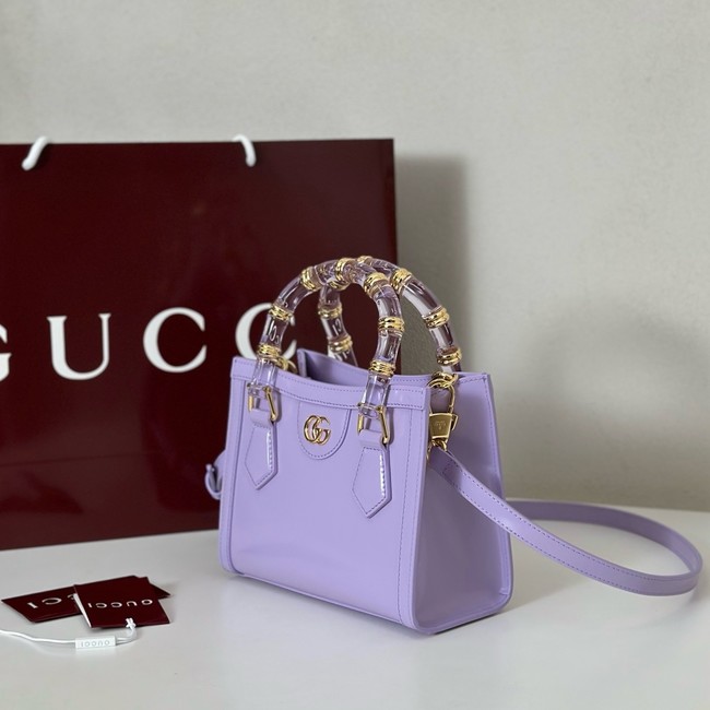 GUCCI BAMBOO DIVA SMALL BAG 832938 lilac