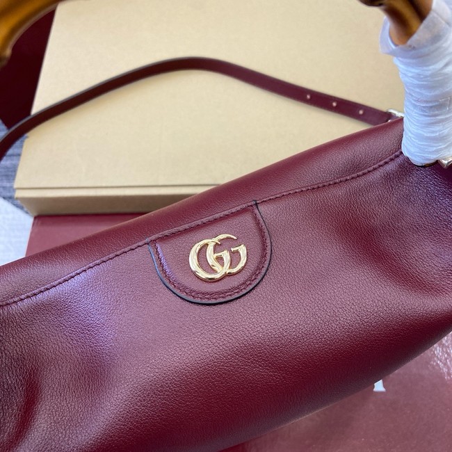 GUCCI GG MARMONT SMALL SHOULDER BAG 799863 burgundy