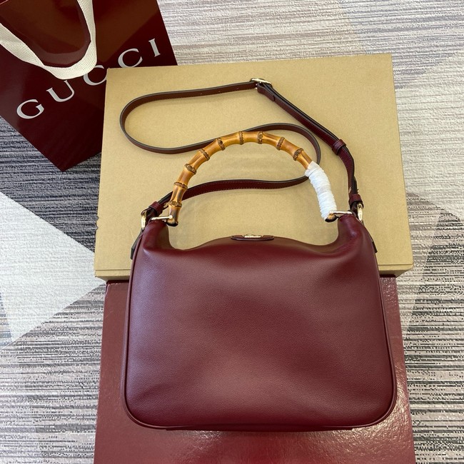 GUCCI GG MARMONT SMALL SHOULDER BAG 799863 burgundy