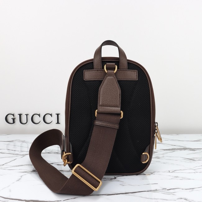 Gucci Ophidia small slingbag 779915 Brown