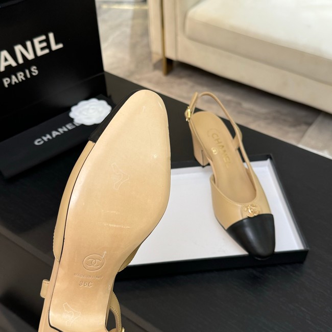 Chanel SLINGBACKS High heels 6.5CM 44977-1
