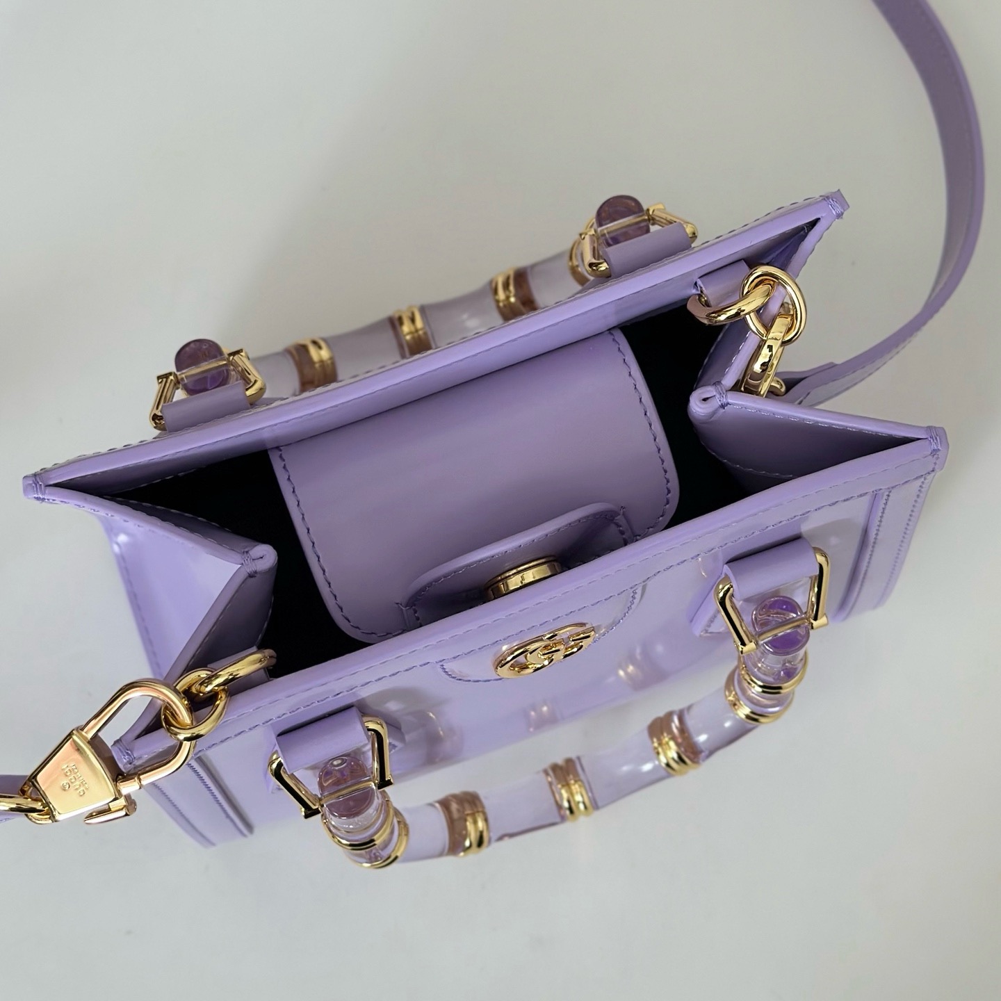 Gucci Diana small tote bag 832936 Lavender