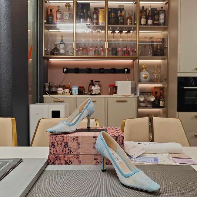 Jimmy Choo Shoes Heel 8.5CM 45004-3