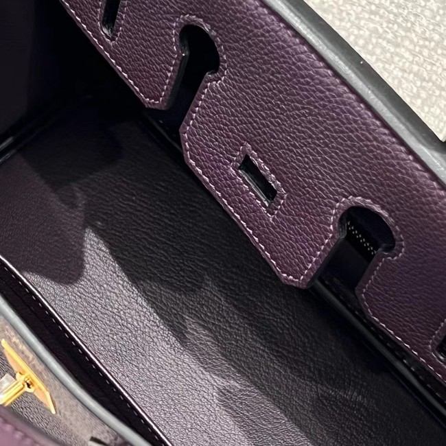 Hermes Birkin Bag Leather togo 5569 Chocolate