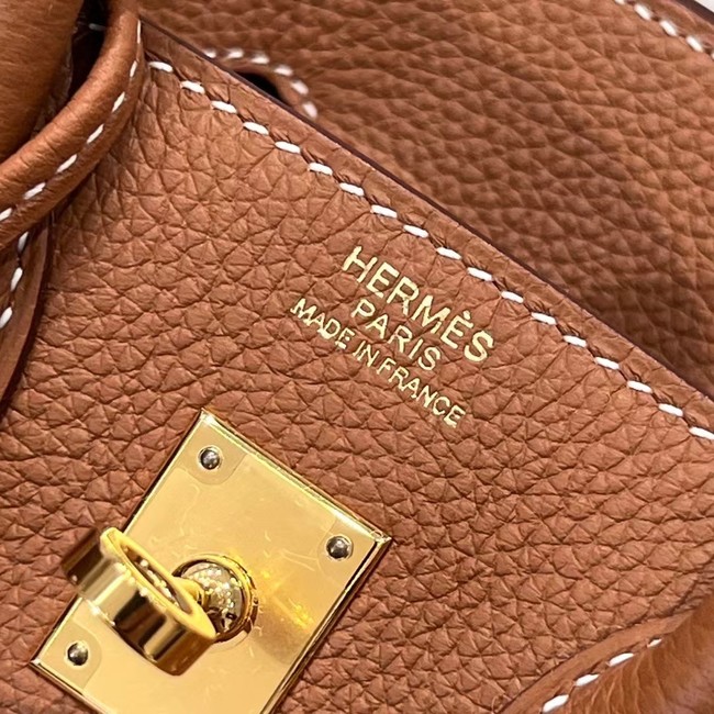Hermes Birkin Bag Leather togo 5569 gold brown