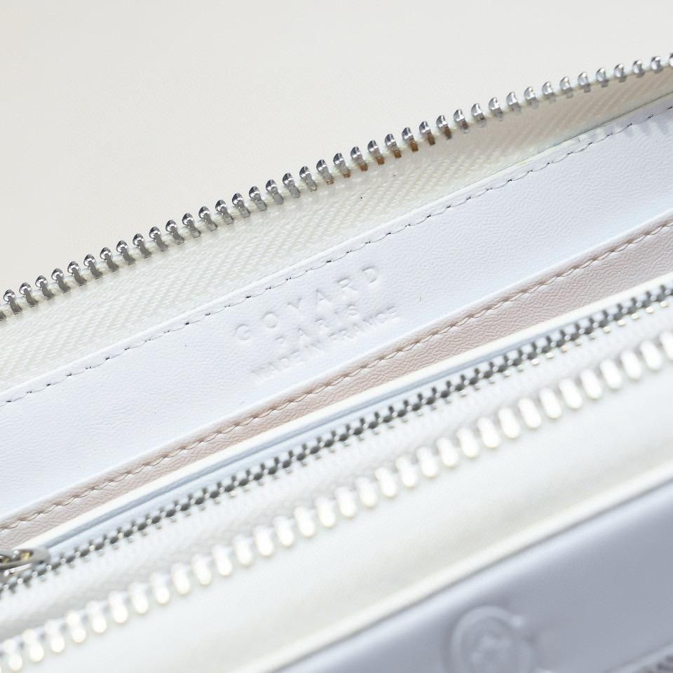 Goyard Wallet G6098 White Goyard Wallet G6098 White