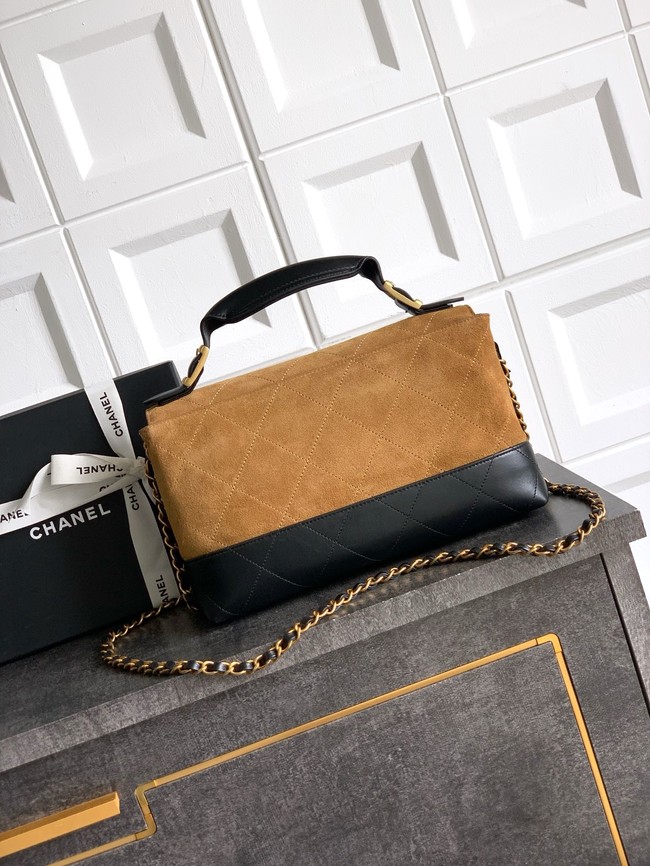 CHANEL Shopping Bag 5598 Black&brown