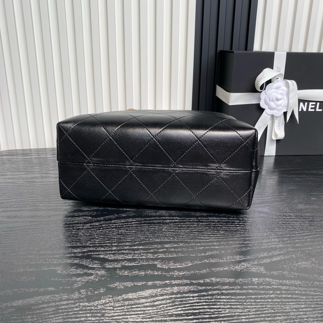 CHANEL Shopping Bag AS5636 Black&Brown