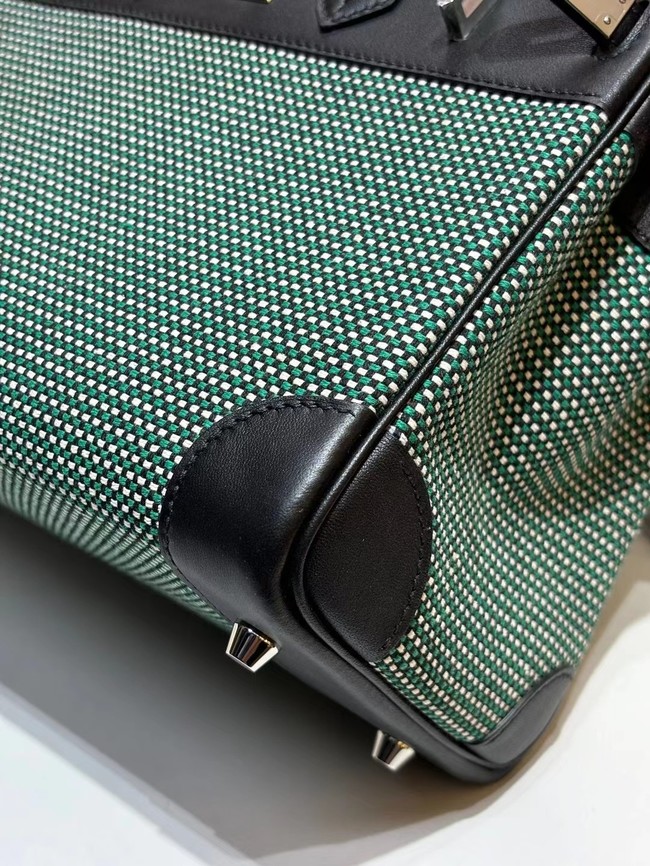 Hermes Birkin Bag togo Leather&Canvas 77886-2