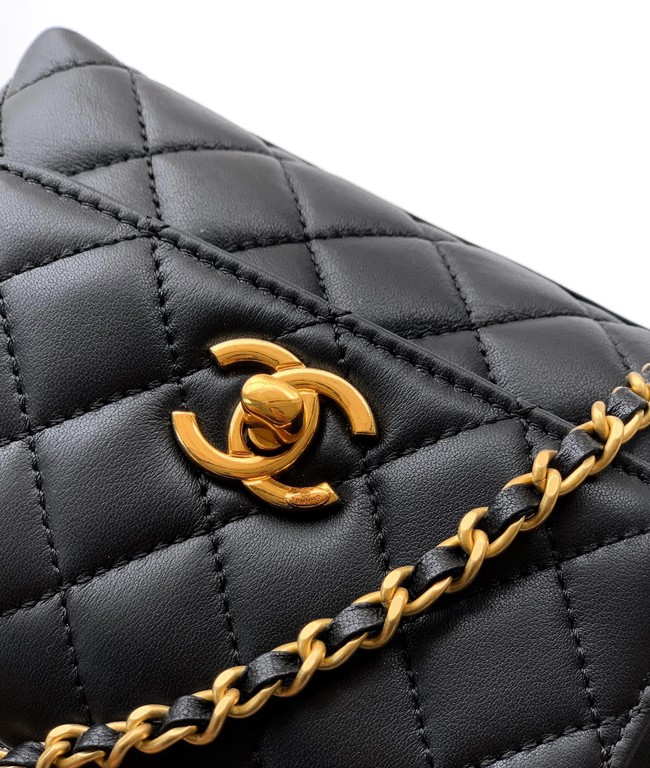 Chanel MINI FLAP BAG WITH TOP HANDLE AS2215-20