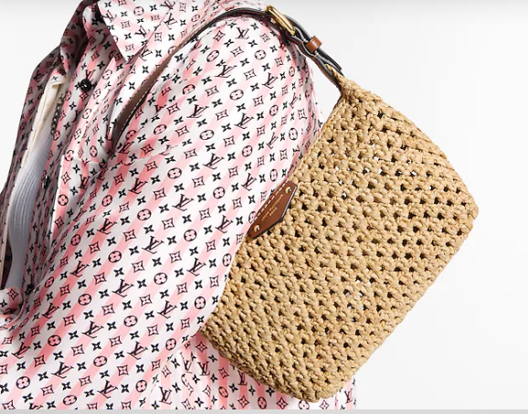 Louis Vuitton Hills Pochette M14304 Natural Tan Louis Vuitton Hills Pochette M14304 Natural Tan