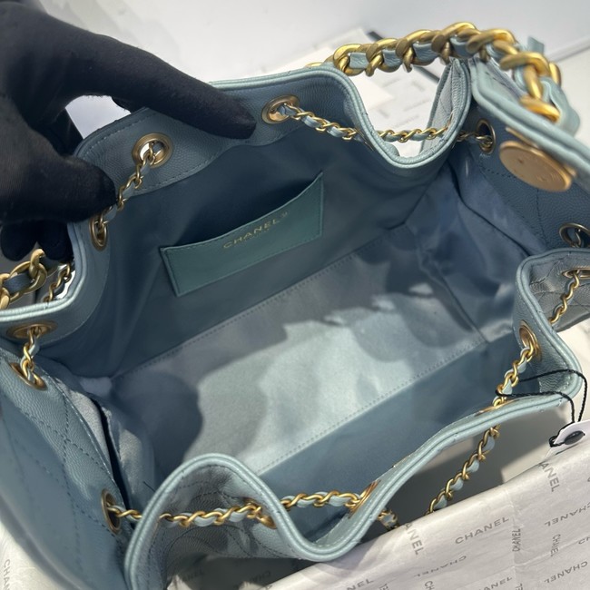 CHANEL 25 SMALL HANDBAG AS5293 green