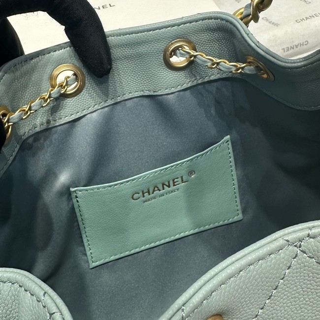 CHANEL 25 SMALL HANDBAG AS5293 green
