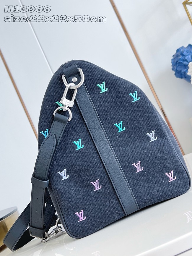 Louis Vuitton Keepall Bandouliere 50 M13966 Gradient Blue