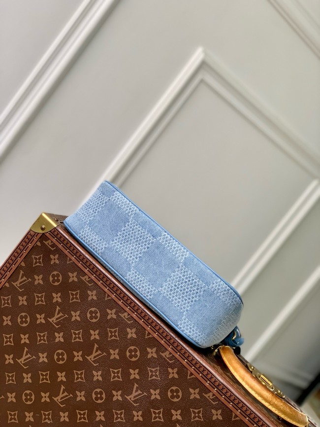 Louis Vuitton Pochette Accessories XL N00204 Denim Blue